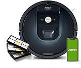 iRobot Aspirador Roomba 981 Alta Potencia y Power Boost, Recarga y Sigue...